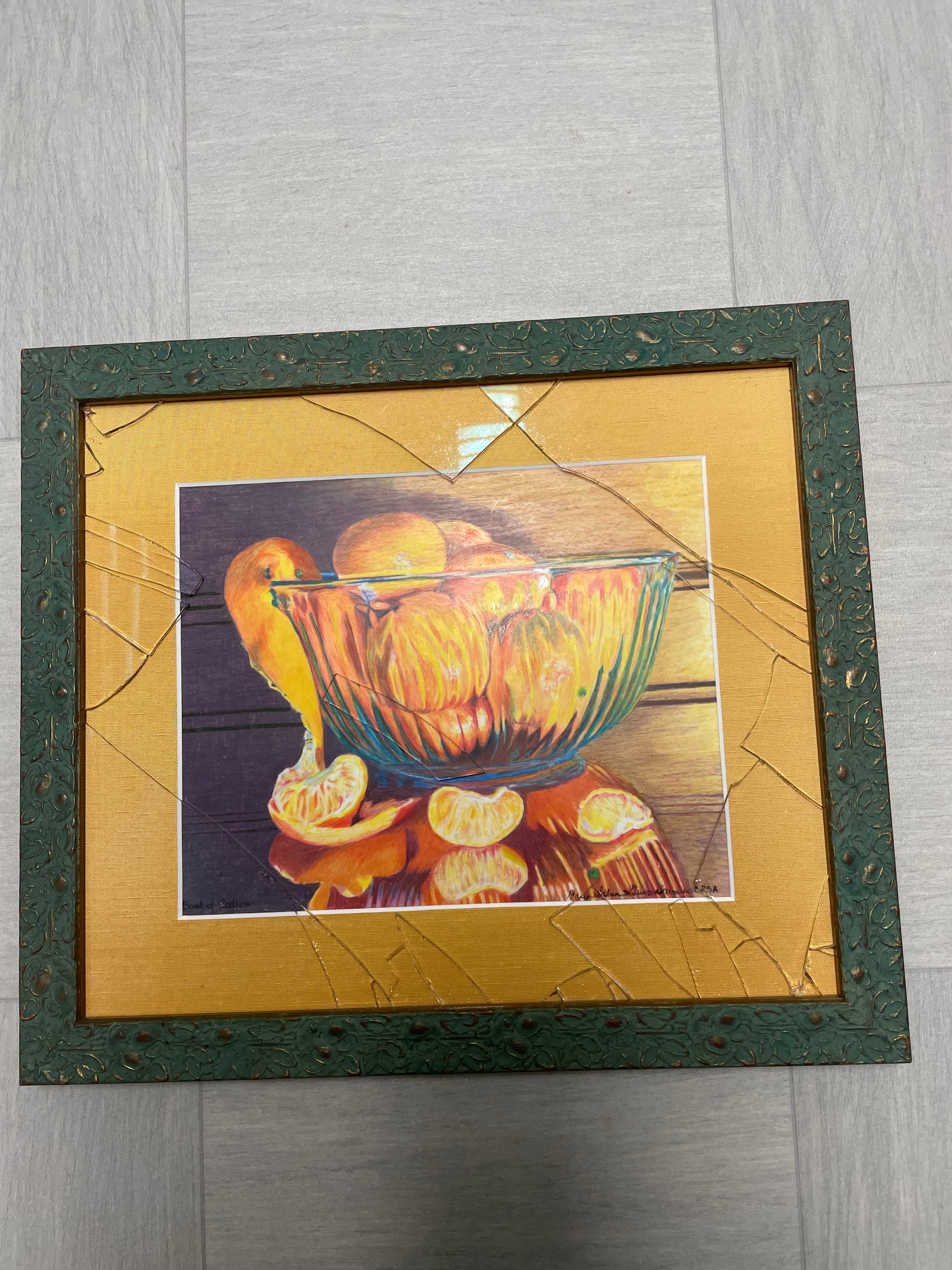 Framing Repairs & Broken Glass
